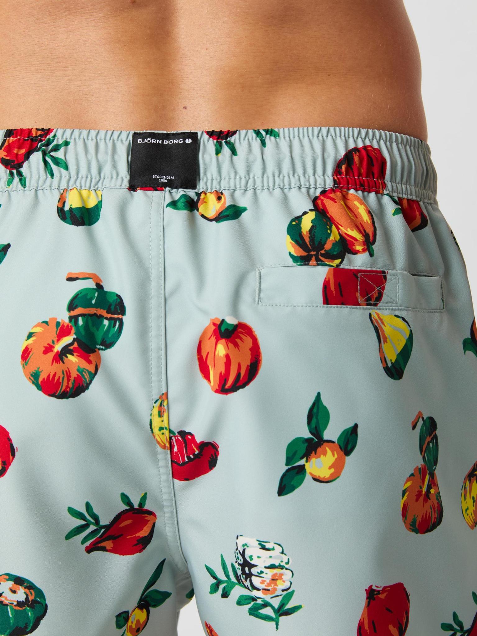 badbyxor swim shorts björn borg pumpkin patch shorts mönstrade pumpor