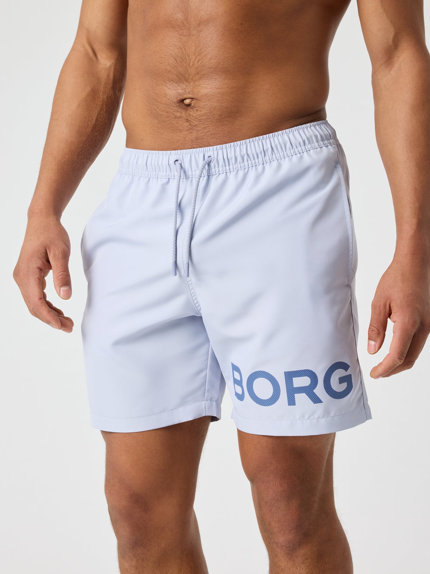 badbyxor swim shorts björn borg badshorts icelandic shorts borg ljusblå blue blå