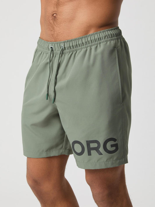 badbyxor swim shorts björn borg agave green shorts borg green grön