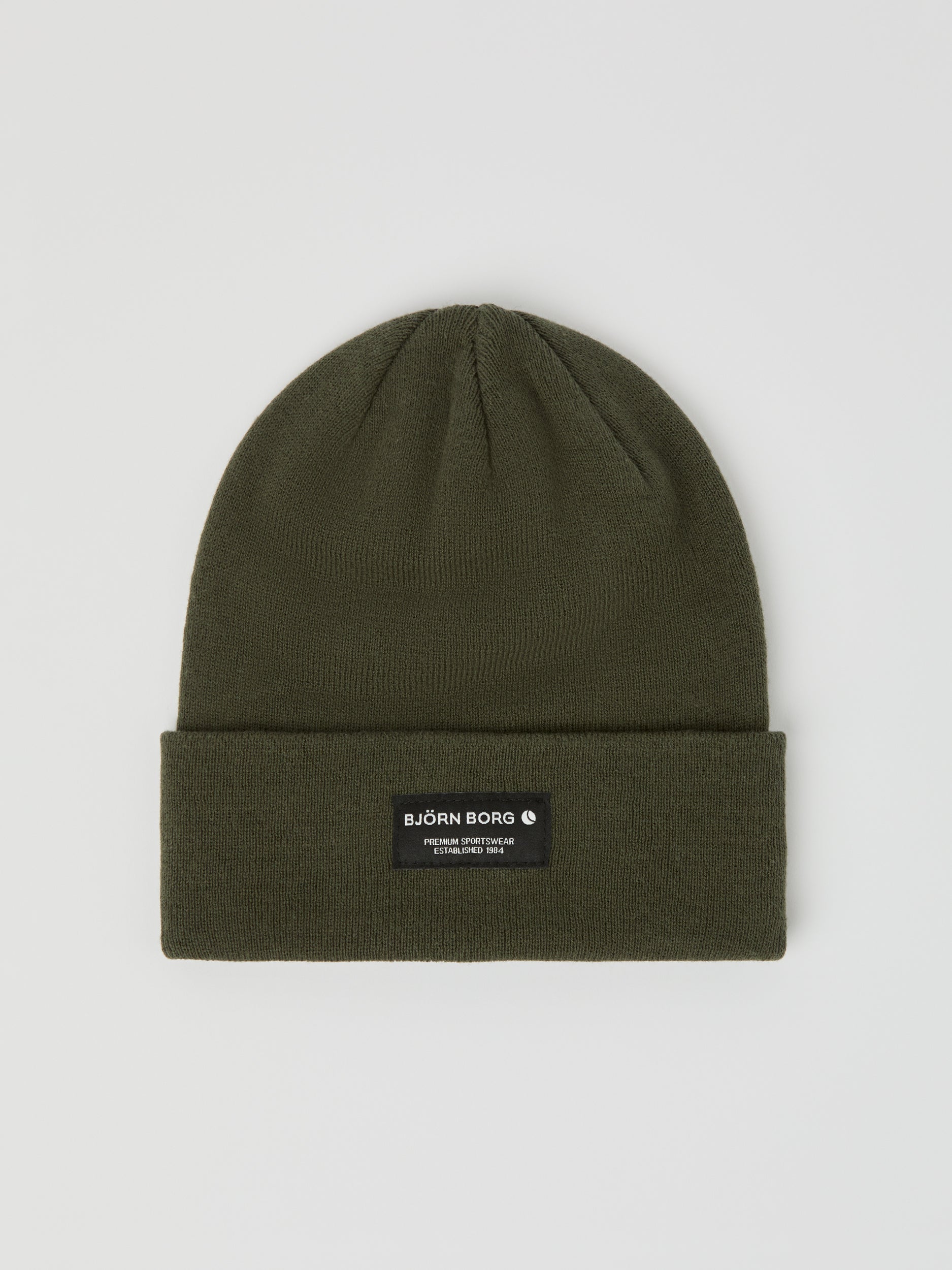 mössa björn borg beanie vinter mössa centre beanie forest night green grön