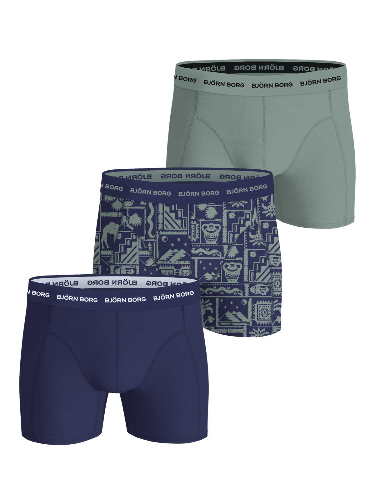 kalsonger boxer björn borg brief 3 pack mp002 cotton stretch boxer underkläder boxershorts 