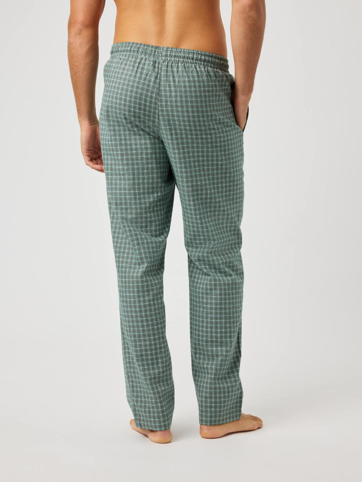 pyjamas byxor pants björn borg core flannel pyjama pants multicheck 3 p1104