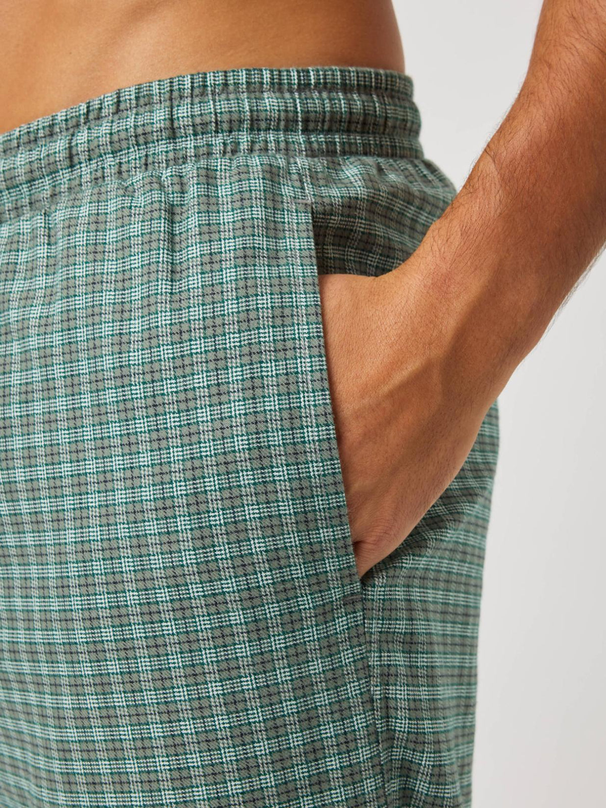 pyjamas byxor pants björn borg core flannel pyjama pants multicheck 3 p1104