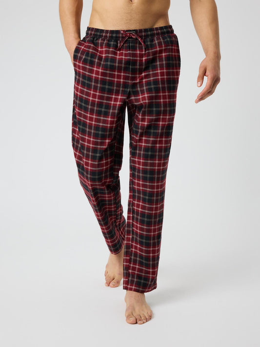 pyjamas byxor pants björn borg core flannel pyjama pants forest tartan 11  p1105 fri frakt stenungsund