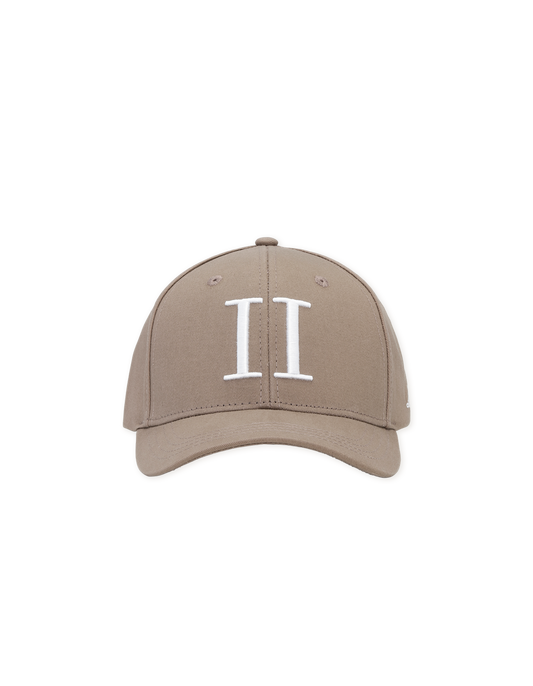 keps ecore organic baseball cap walnut brown brun les deux