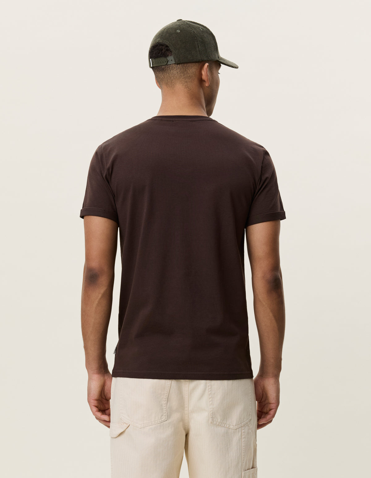 t-shirt tee les deux core t-shirt norregaard molè brown brun fri frakt stenungsund