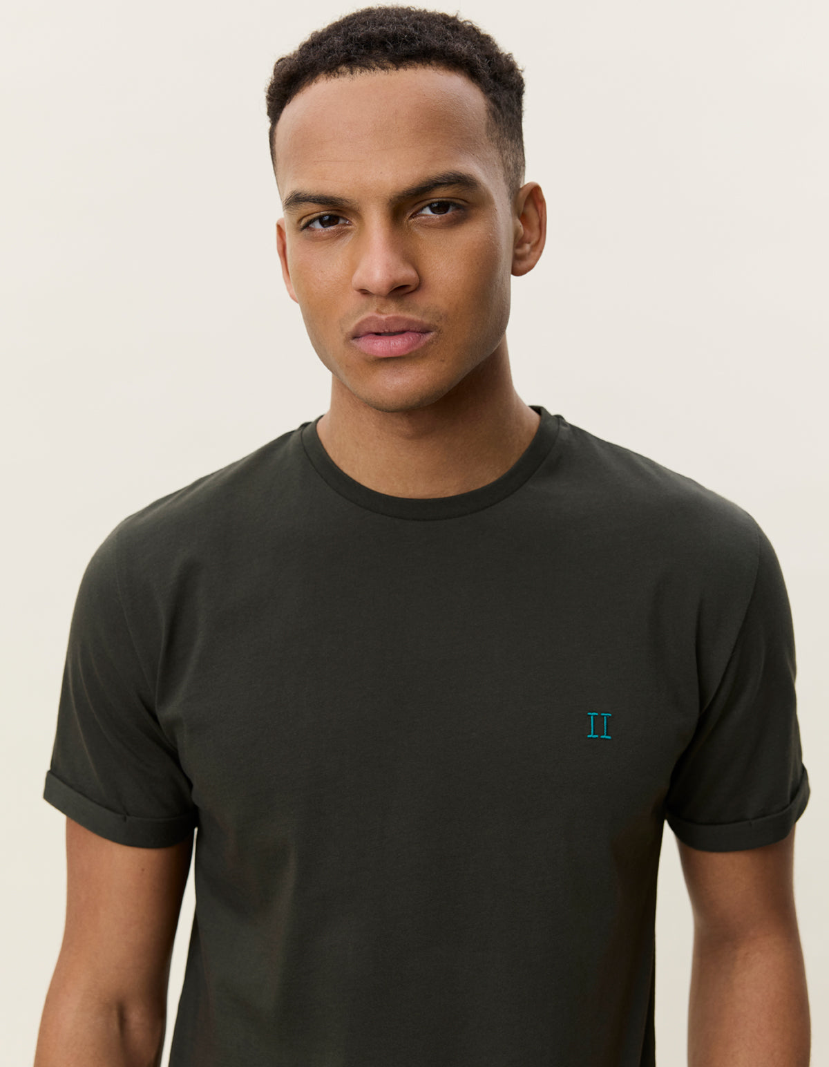 t-shirt tee les deux core t-shirt norregaard rosin green grön fri frakt stenungsund