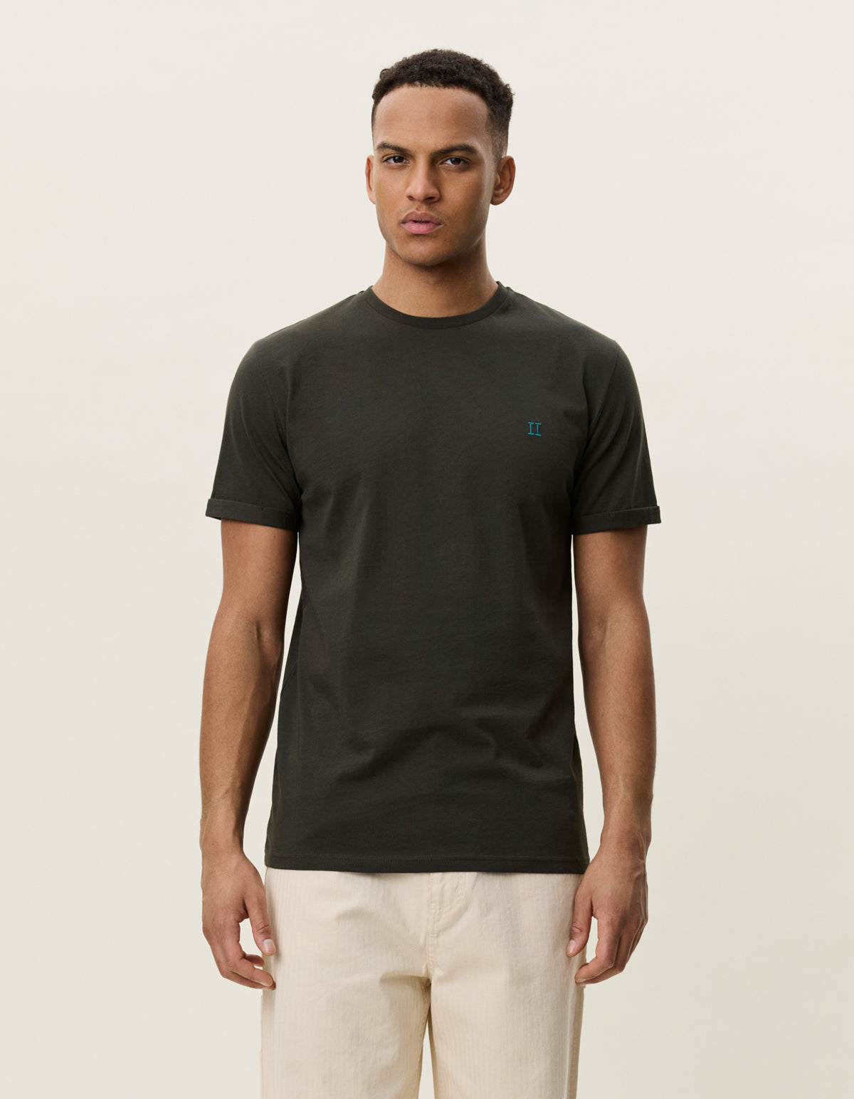 t-shirt tee les deux core t-shirt norregaard rosin green grön fri frakt stenungsund