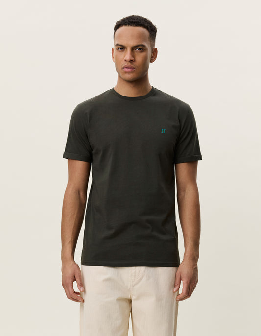 t-shirt tee les deux core t-shirt norregaard rosin green grön fri frakt stenungsund
