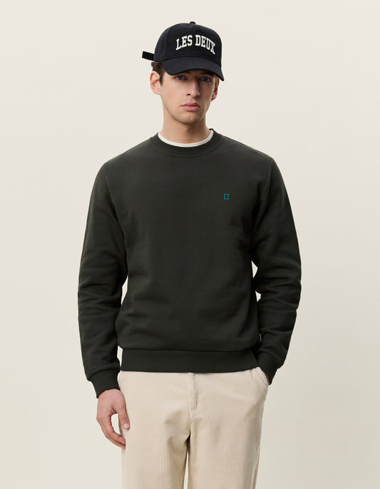 tröja sweater les deux core sweatshirt rosin green grön fri frakt stenungsund