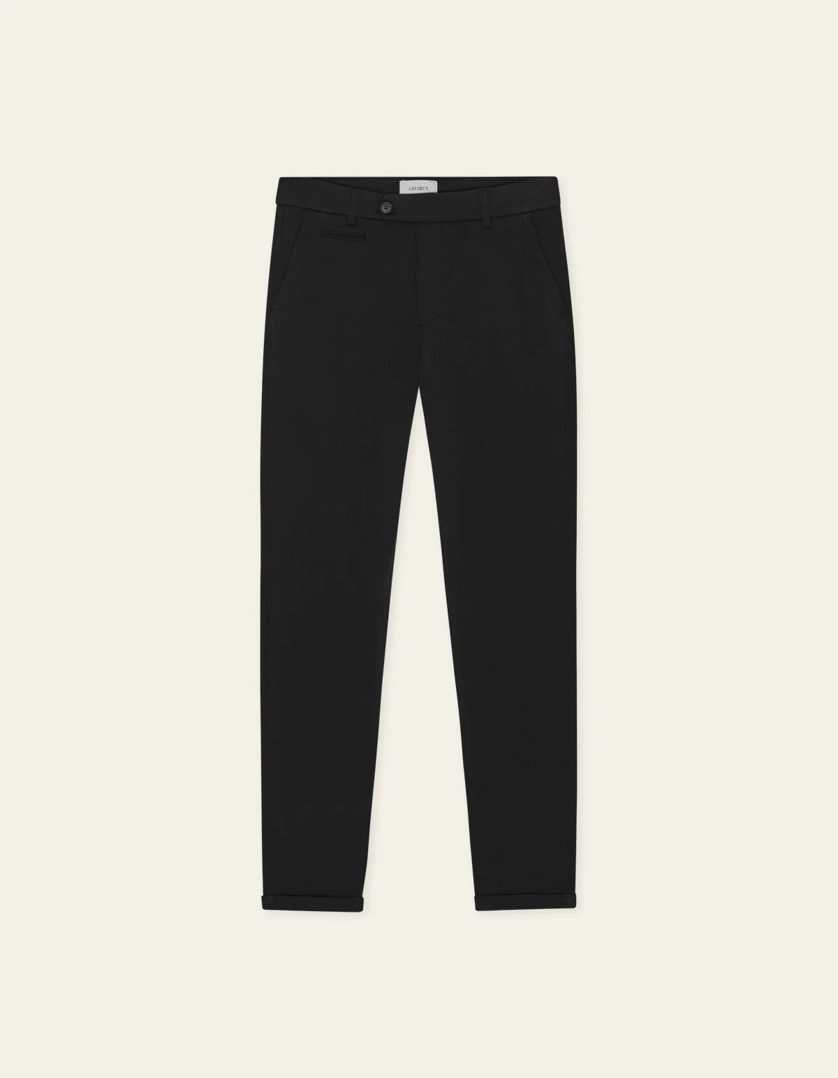 les deux como suit pants byxor black svart stretch