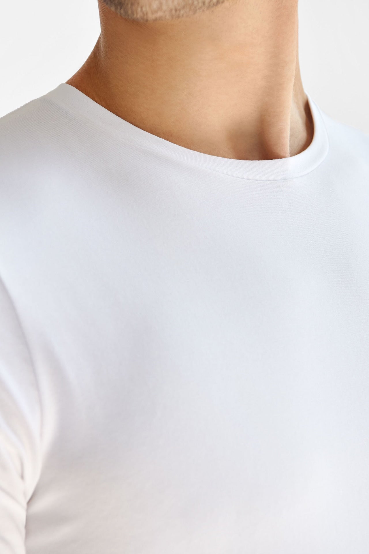 t-shirt crew neck bread&boxers white vit tee rundhals