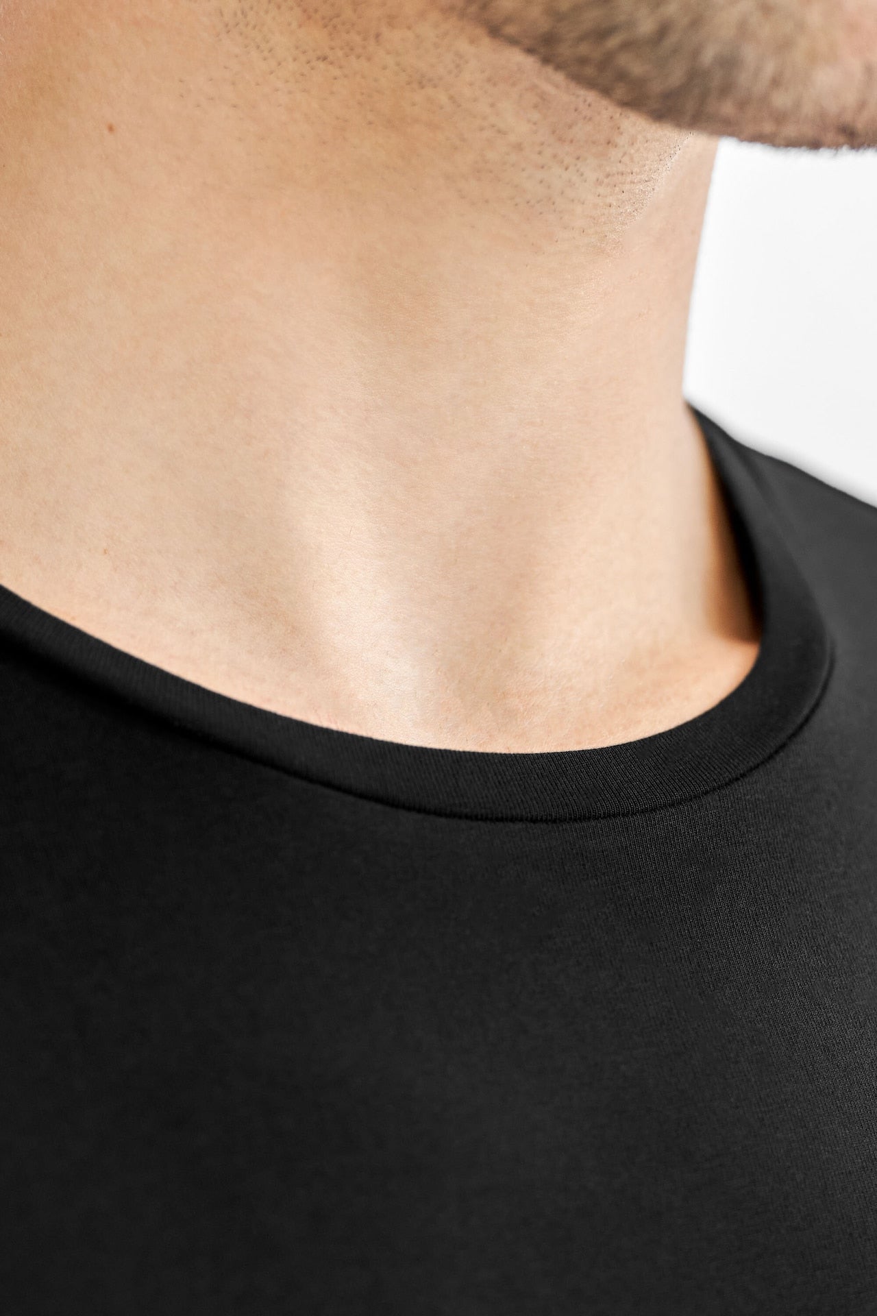 t-shirt crew neck bread&boxers black svart tee rundhals