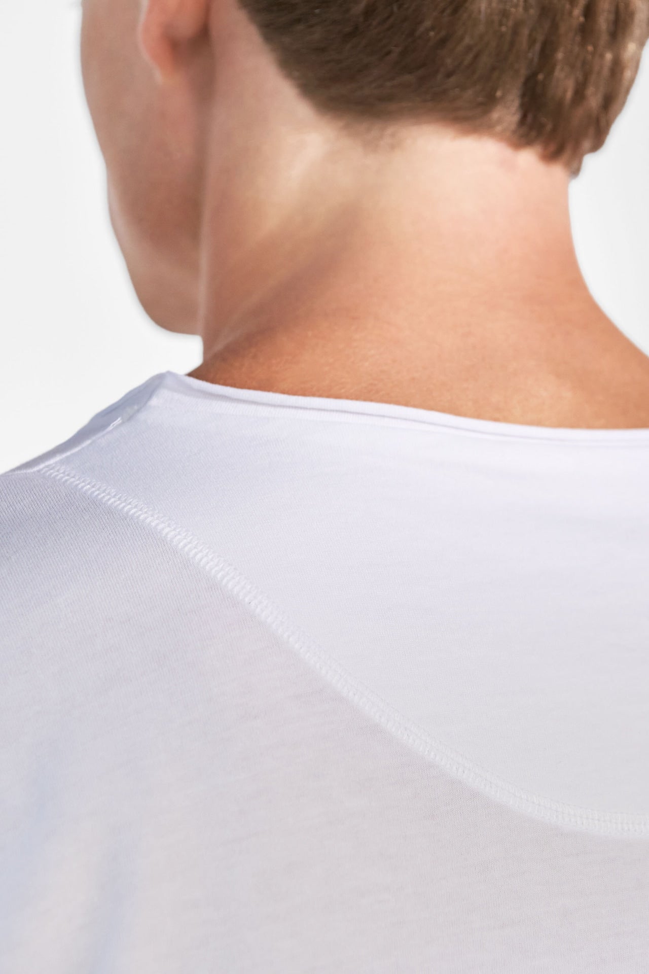 t-shirt relaxed fit tee bread&boxers white vit