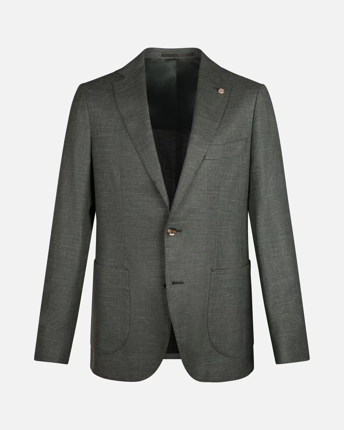 kavaj blazer cavaliere mortem slim linne green grön suit kostym