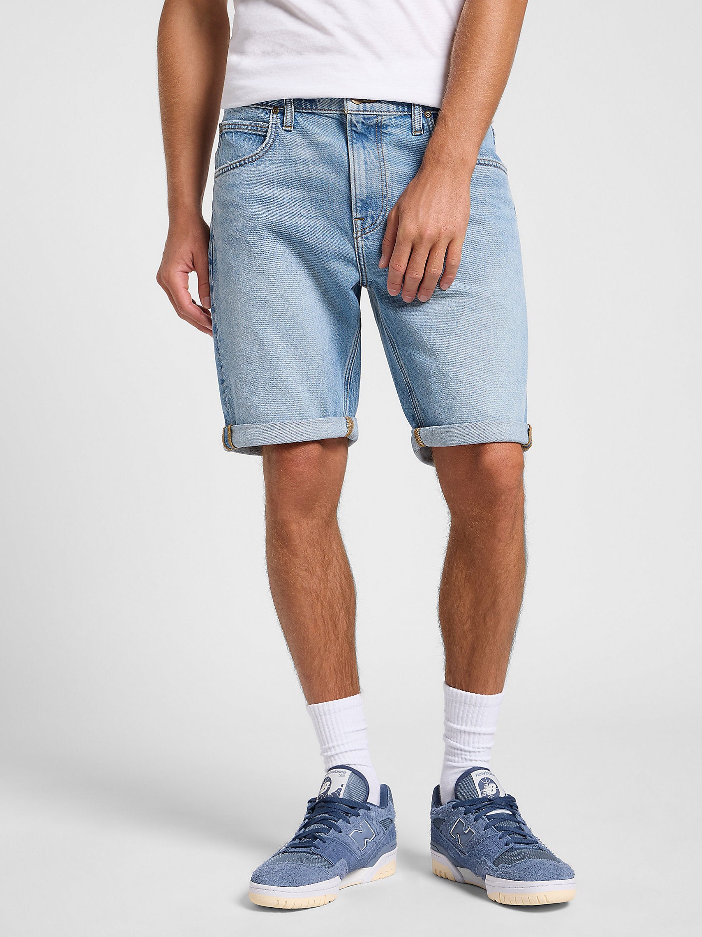 shorts lee leejeans 5 pocket dwight light jeans shorts denim shorts