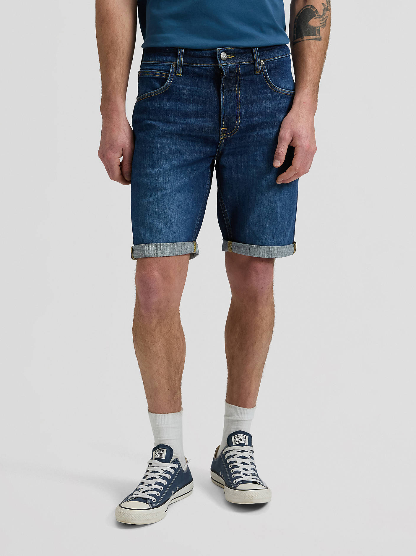 shorts lee leejeans 5 pocket short jeansshorts jeans shorts denimshorts denim shorts kortbyxor halo