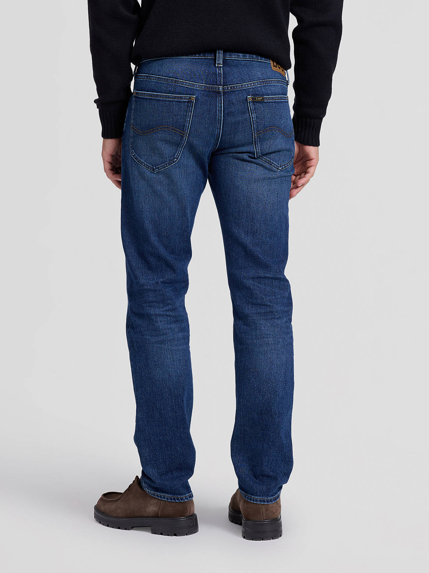 lee jeans daren zip leejeans denim regular fit stretch raka jeans dragkedja love it loud fri frakt stenungsund