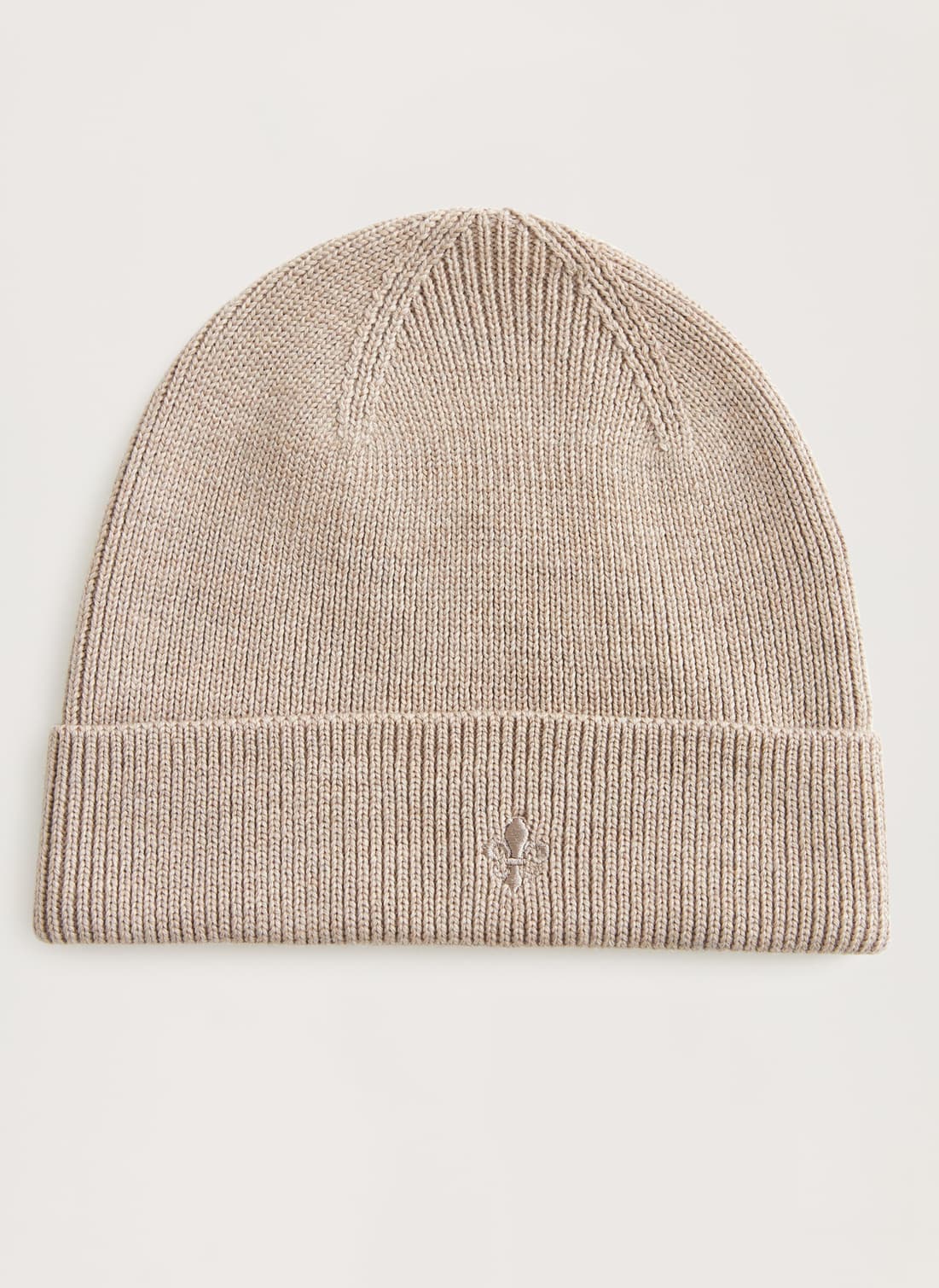 mössa beanie morris wells ull merinoull khaki sand beige fri frakt stenungsund