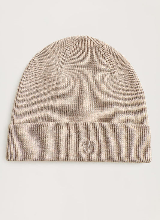 mössa beanie morris wells ull merinoull khaki sand beige fri frakt stenungsund