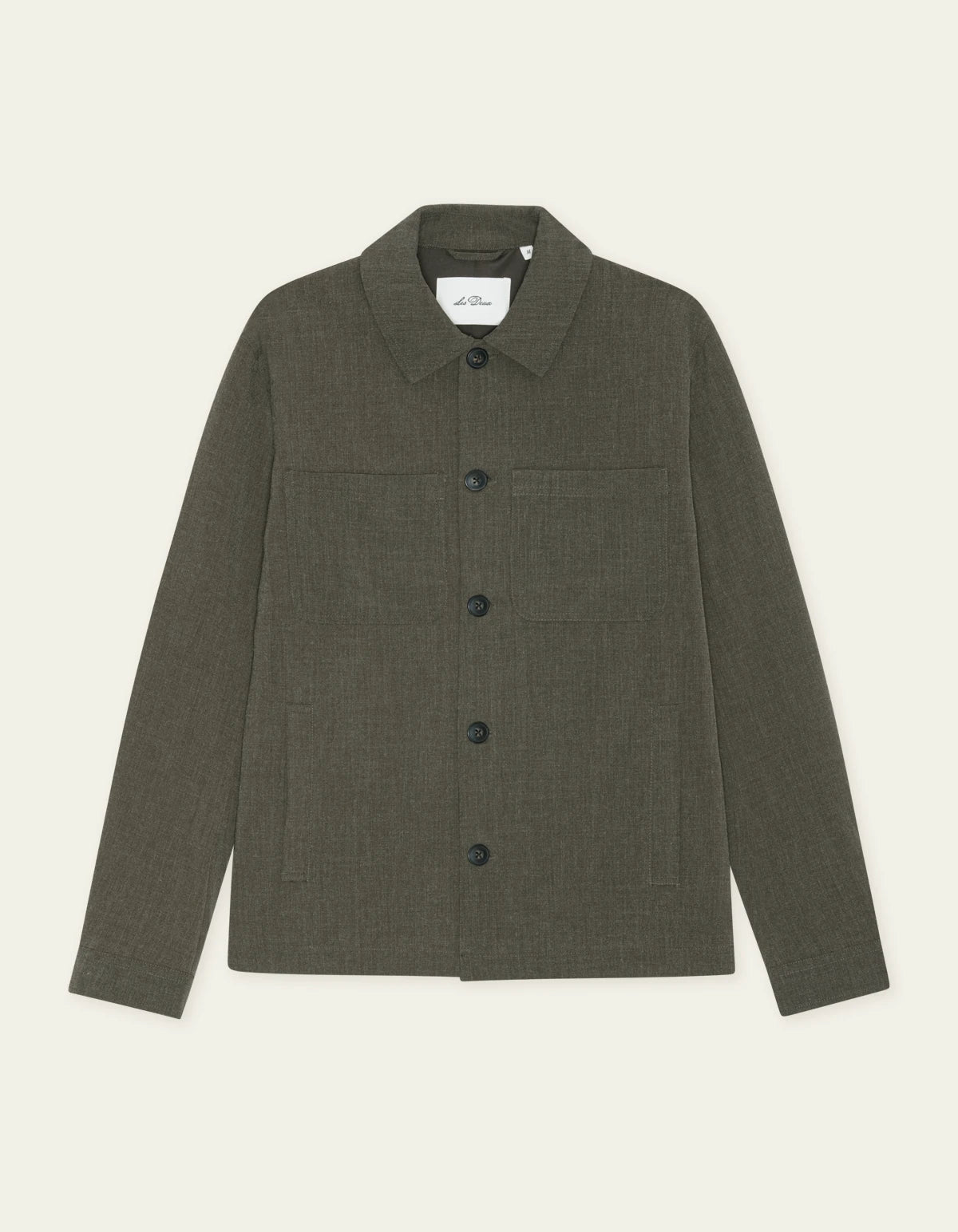 overshirt les deux como hybrid jacket jacka kavaj överskjorta olive night green grön fri frakt stenungsund