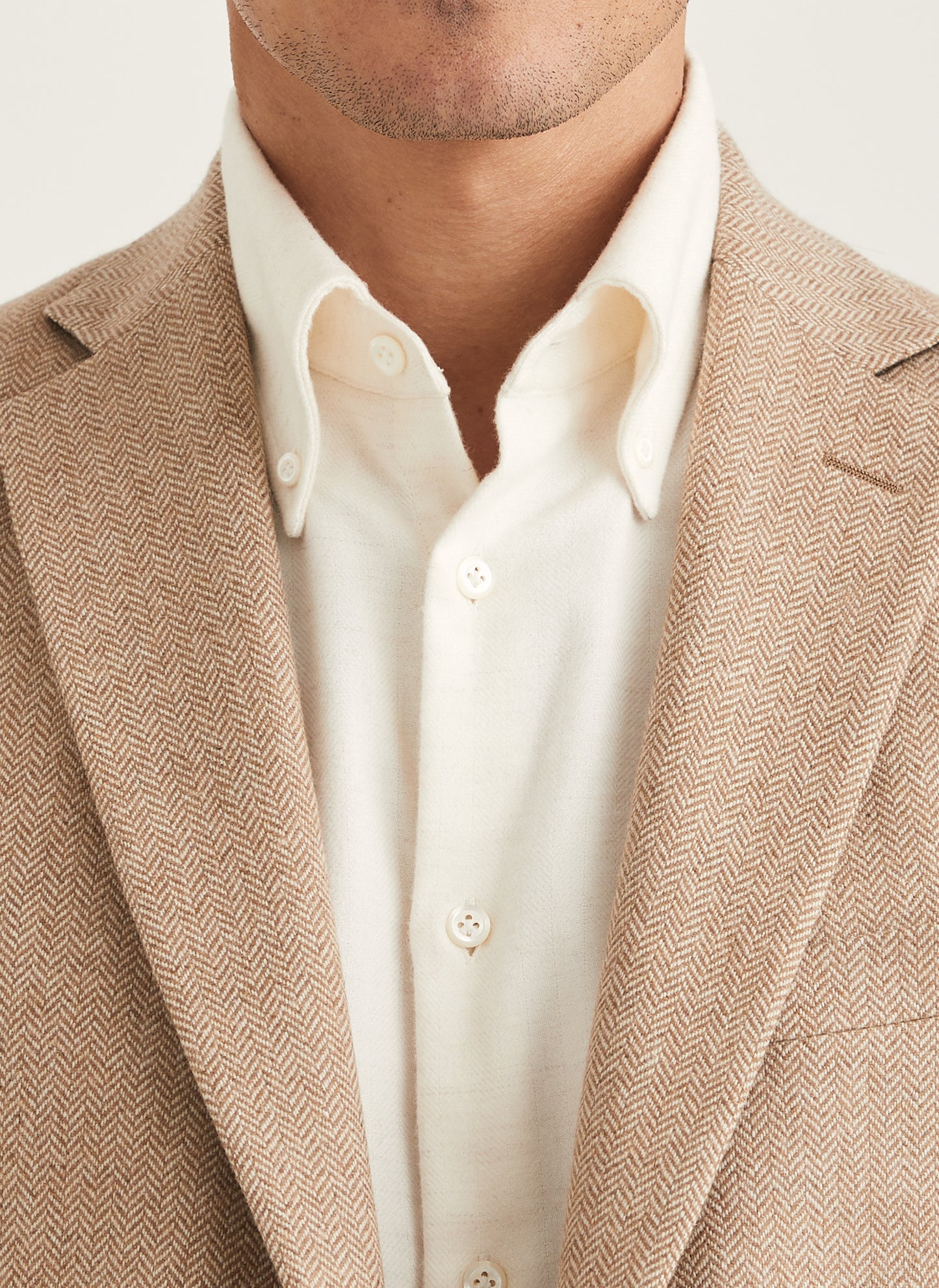 kavaj blazer morris tweed herringbone blazer brown brun