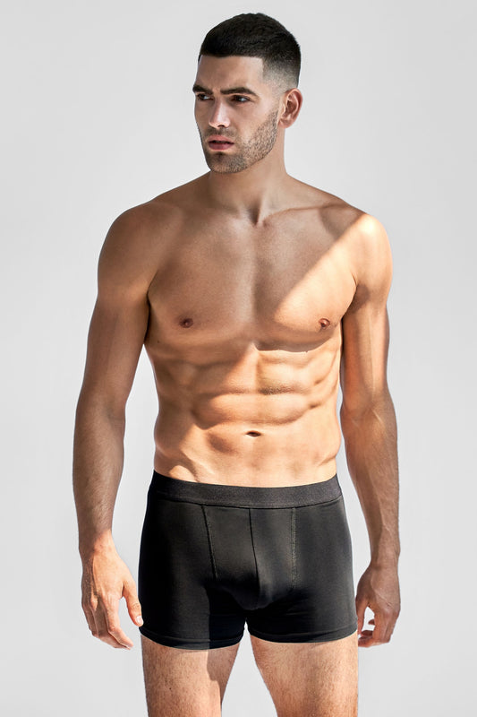 kalsonger boxer 3 pack bread&boxer brief boxer black svart