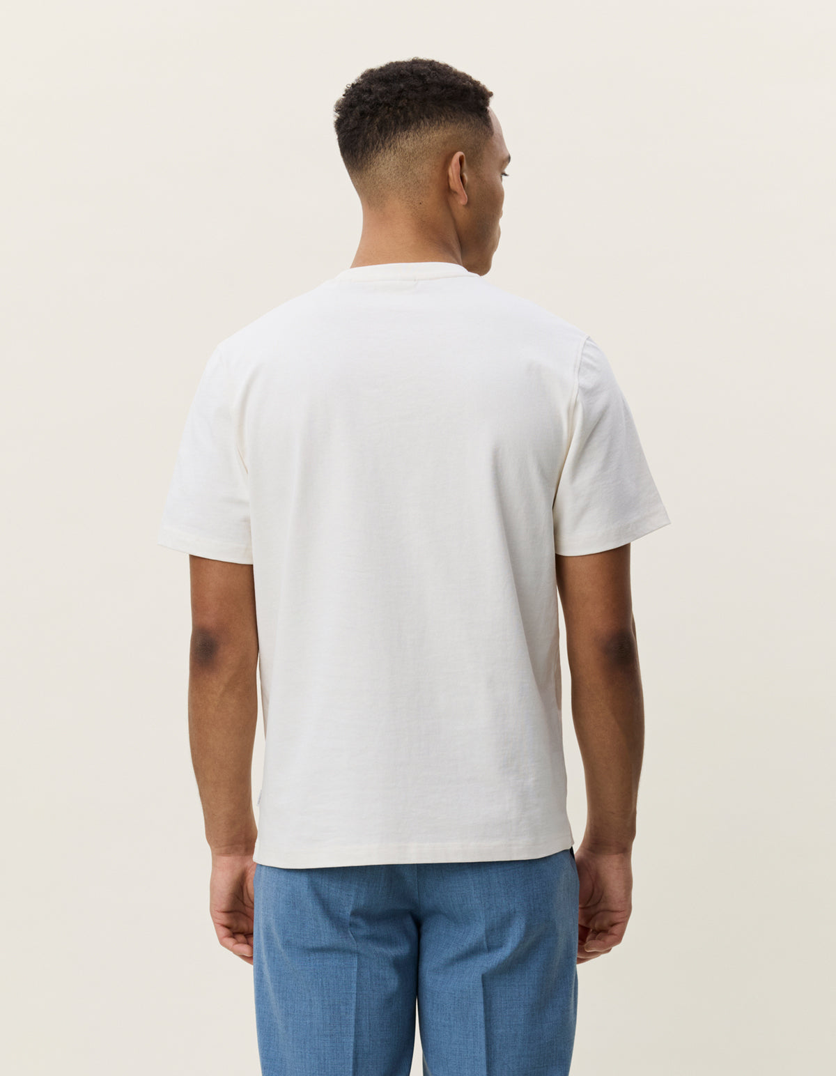 t-shirt tee les deux lemons t-shirt eggnog white vit citroner 