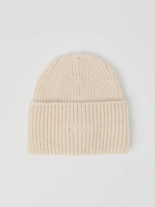 mössa beanie björn borg björn borg studio beanie vinter mössa tofu sand beige fri frakt stenungsund