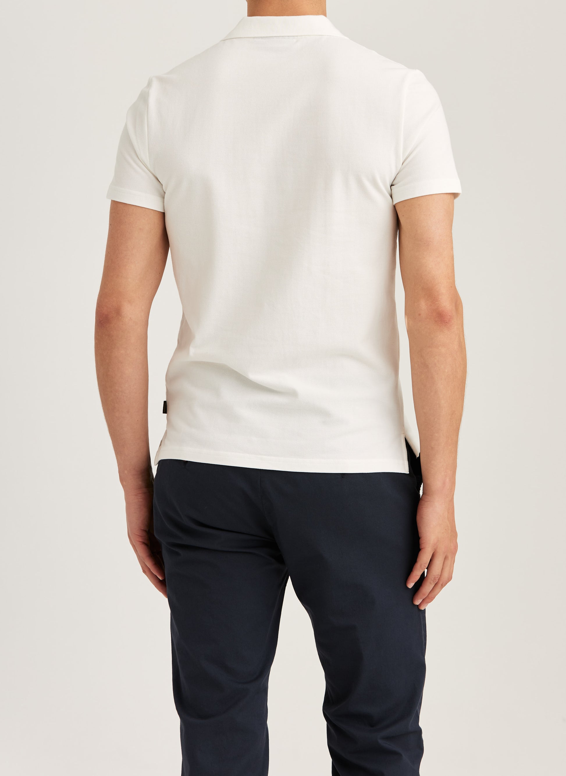 pikè pike morris dylan pique shirt piketröja offwhite vit white