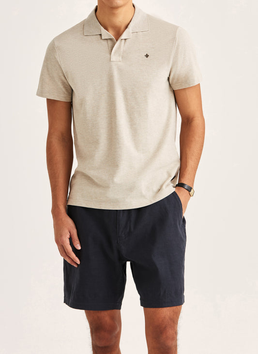 pikè pike morris dylan pique shirt piketröja khaki sand beige