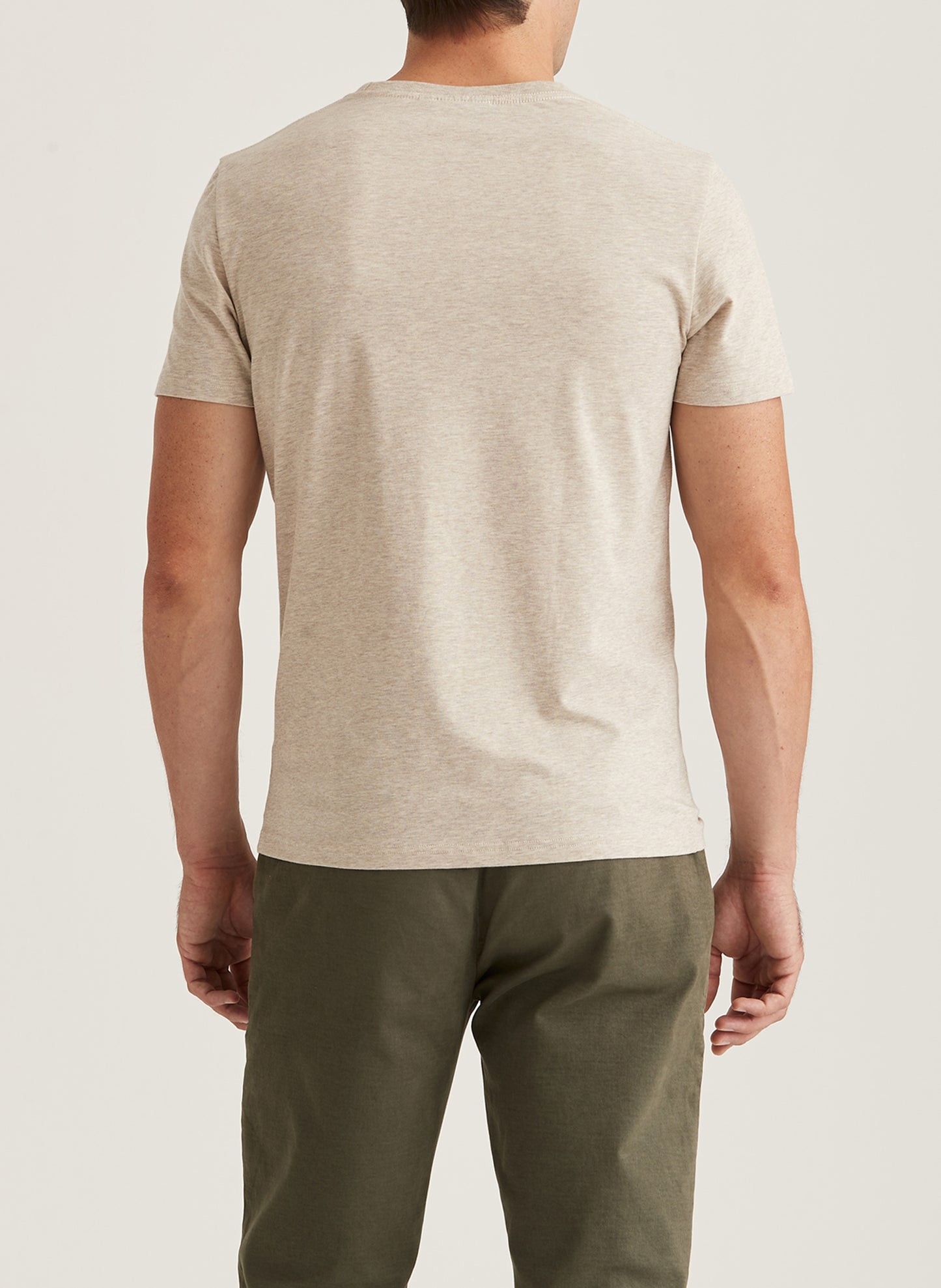 t-shirt tee morris james tee khaki sand beige