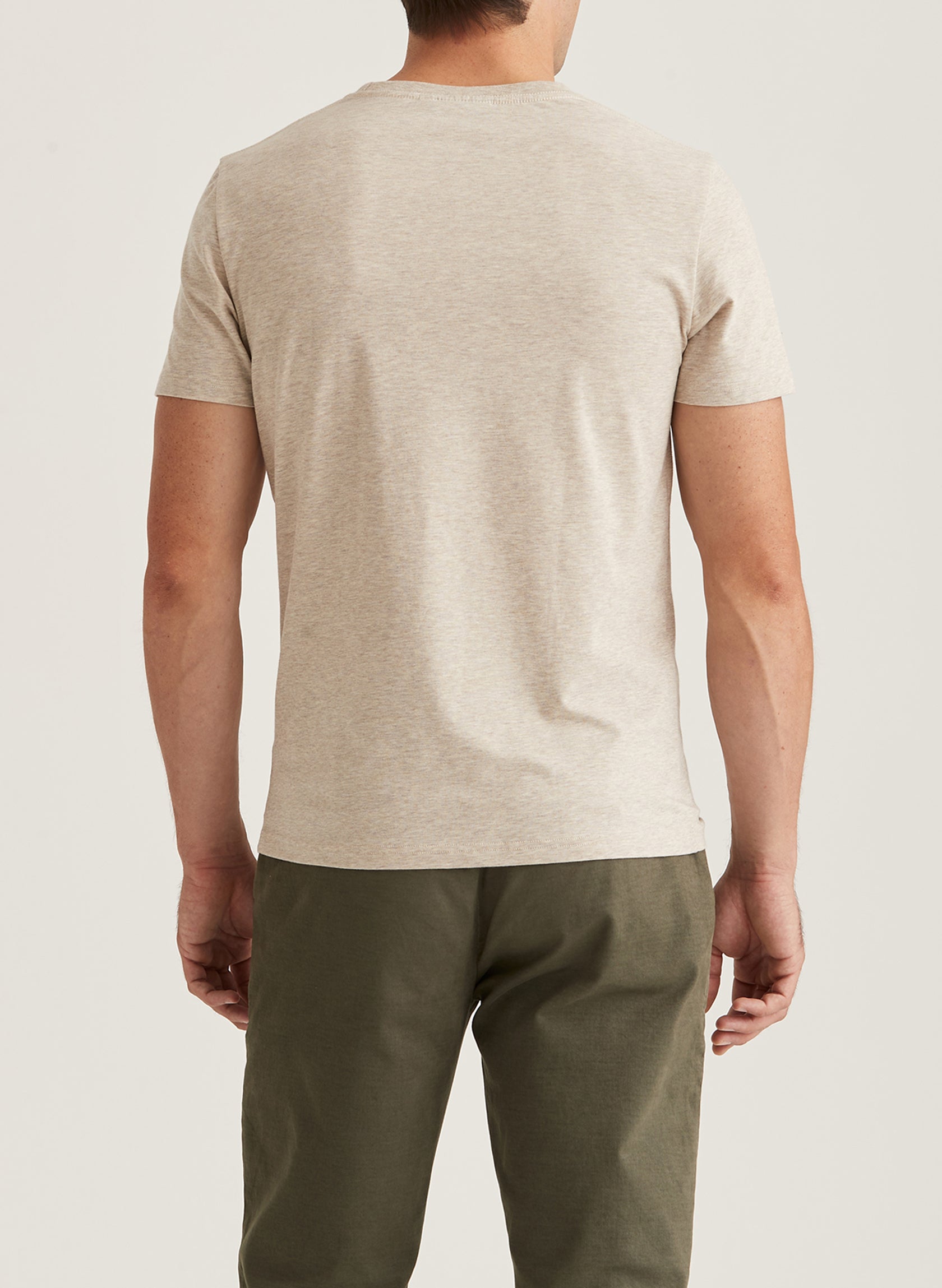 t-shirt tee morris james tee khaki sand beige
