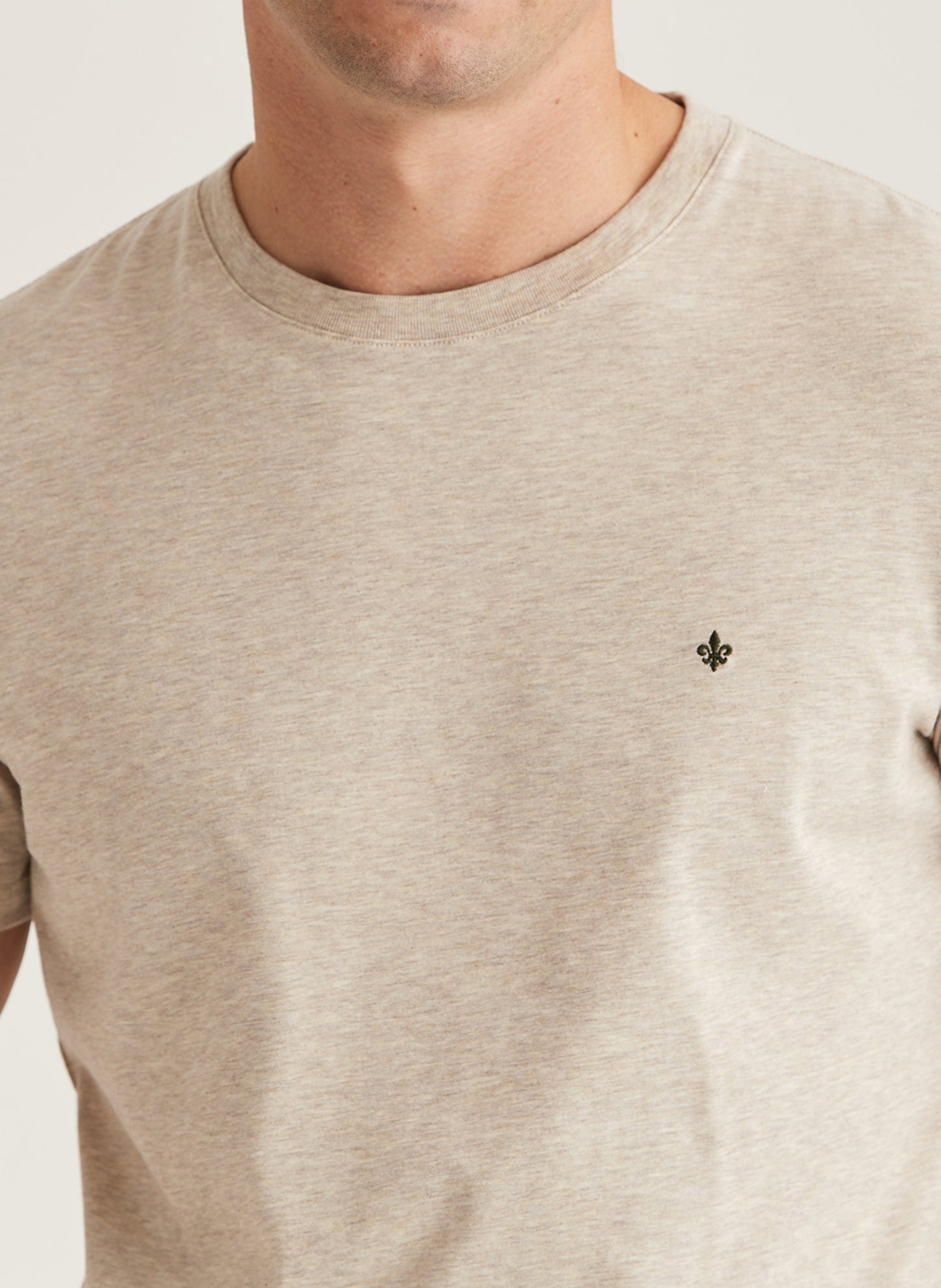 t-shirt tee morris james tee khaki sand beige