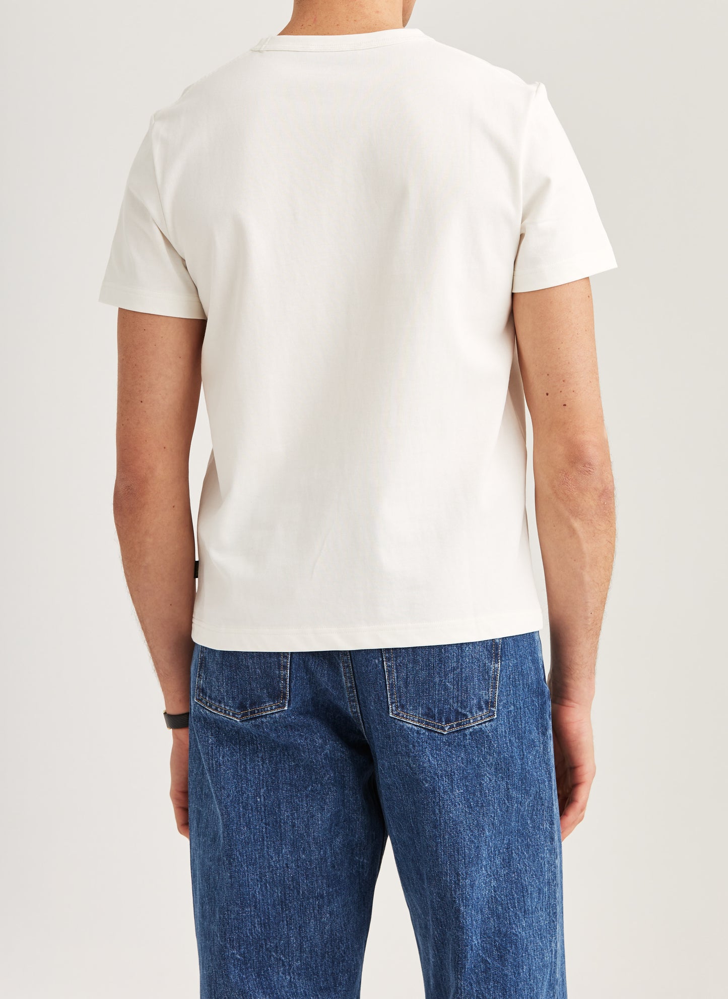 brian tee t-shirt morris logo offwhite vit white