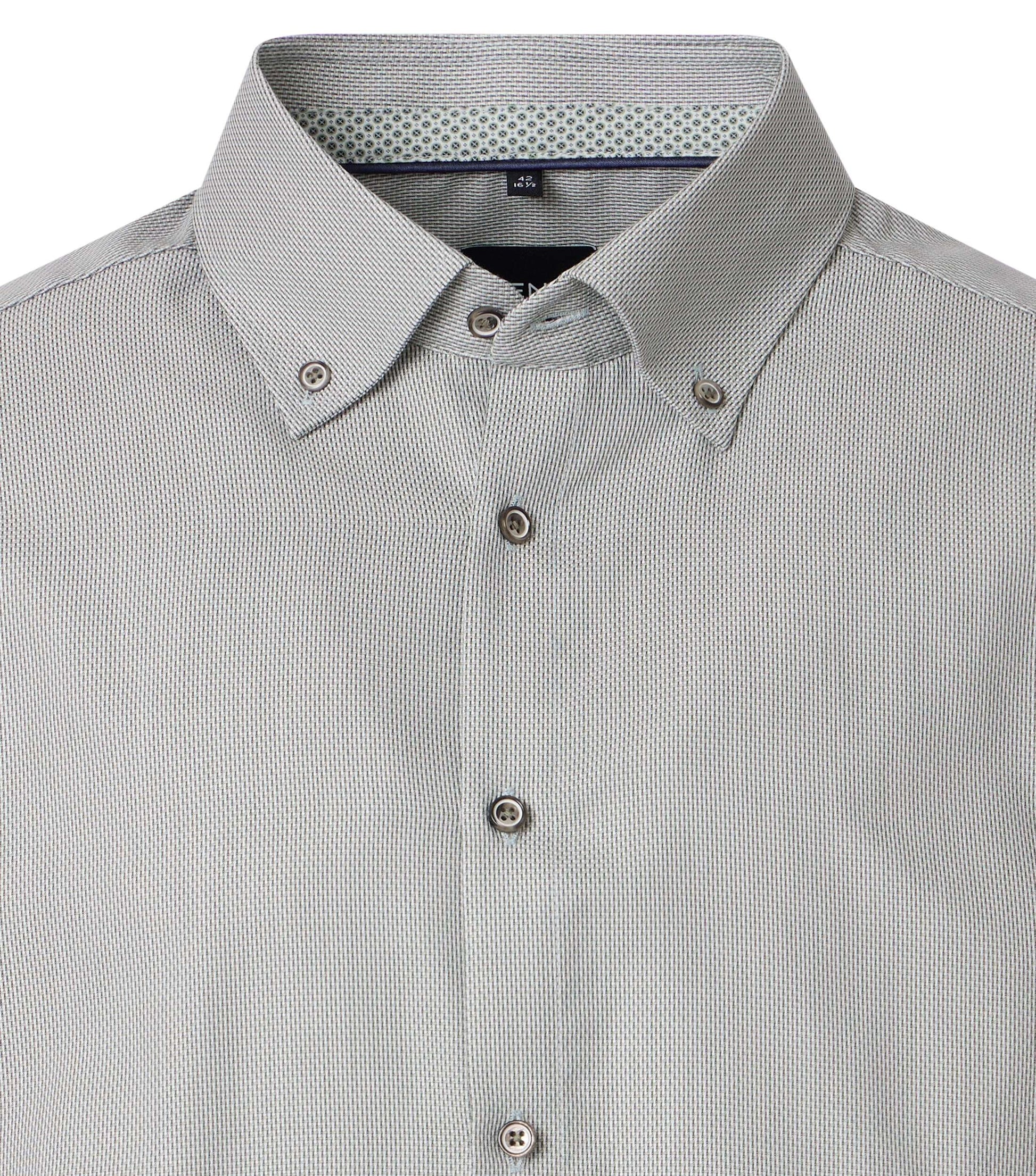 skjorta shirt venti modern fit regular fit green mönster
