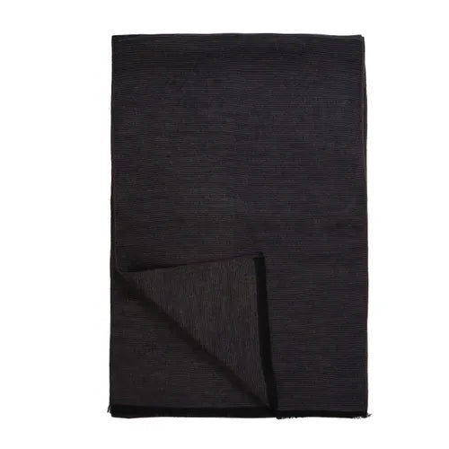 halsduk scarf amanda christensen double face scarf olive green grön