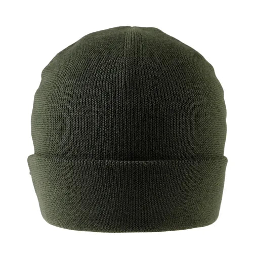 mössa beanie Amanda Christensen merino ull vintermössa green grön