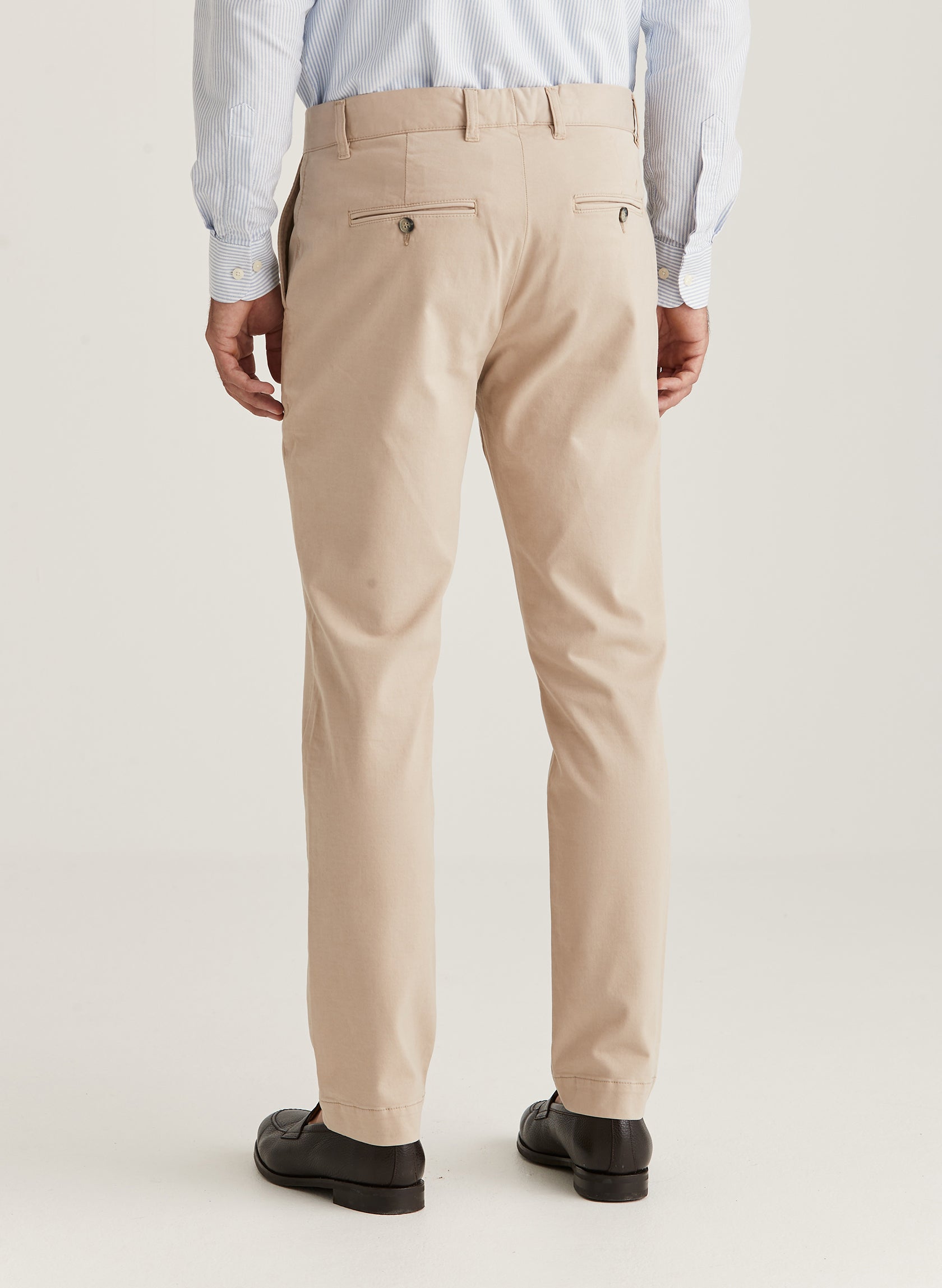 chinos byxor morris jeffrey bruched chino khaki sand beige
