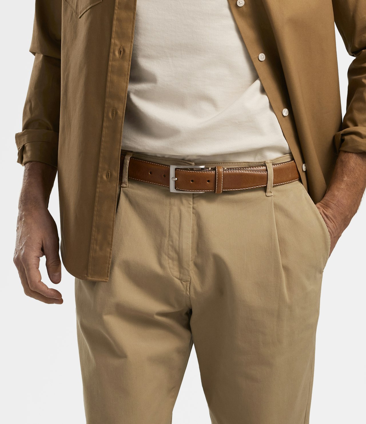 Odense Belt Brown 78338