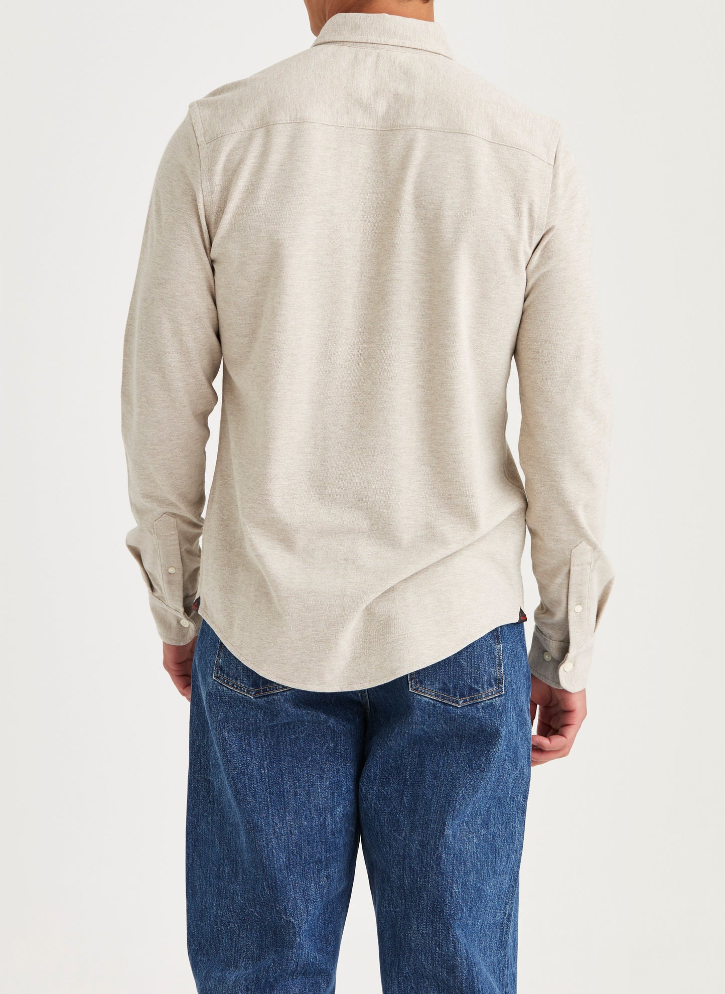 skjorta shirt morris camden pikè shirt button down khaki sand beige
