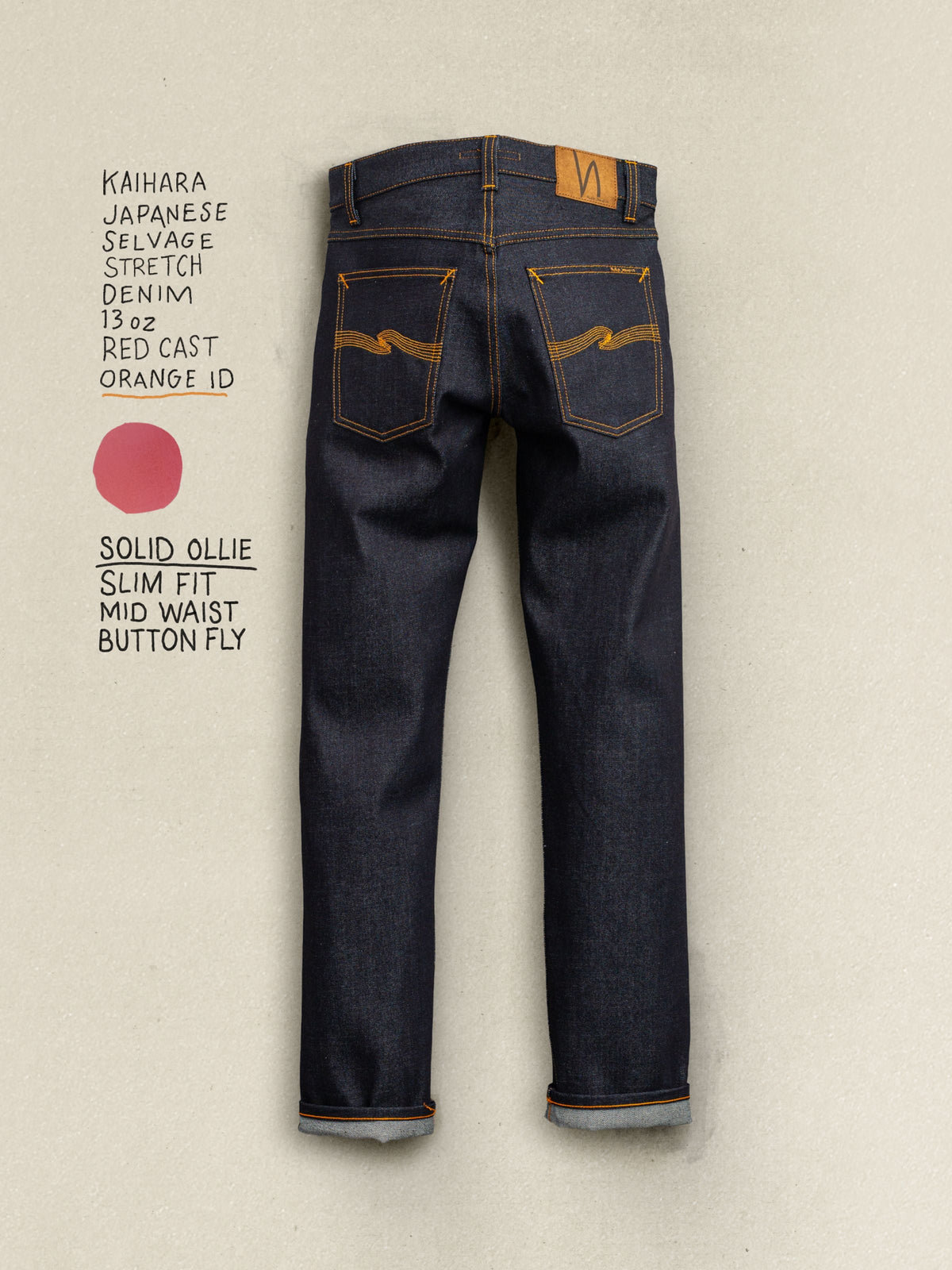 Solid Ollie Dry Japan Selvage