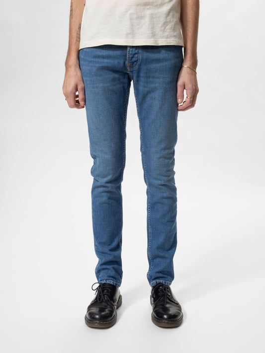 grim tim nudie jeans nudiejeans broken spirit slim fit stretch