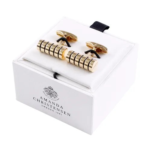 manschettknapp amanda christensen guld gold cufflinks