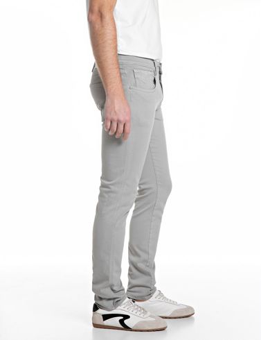 jeans hyperflex anbass replay 914e light sand color edition slim stretch