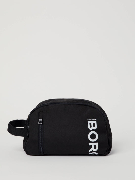necessär björn borg core wash bag standing black beauty svart