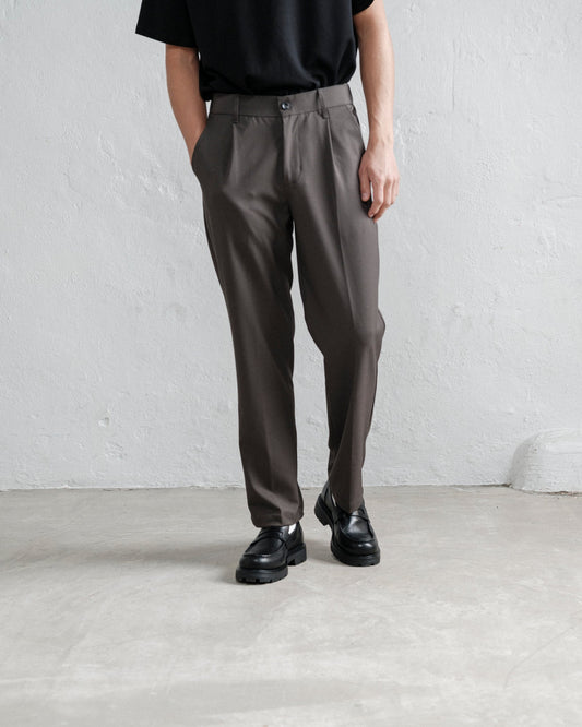 byxor pants brand island rio lux pants brandisland regular fit raka byxor raka ben olive green grön fri frakt stenungsund