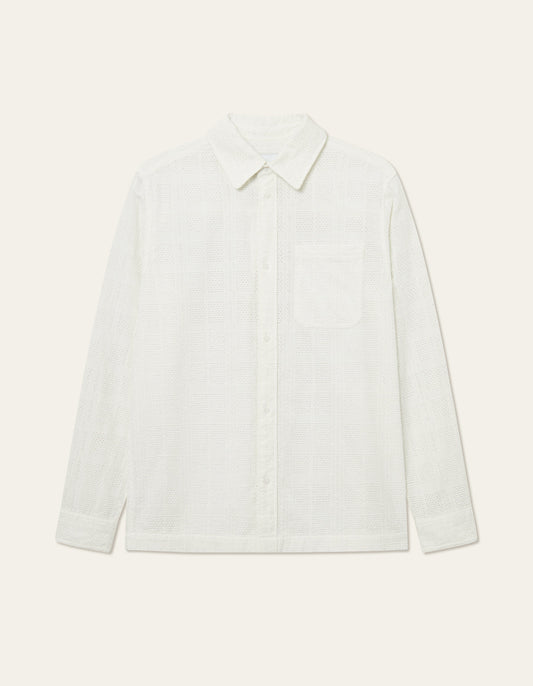 Charlie LS Shirt Ivory