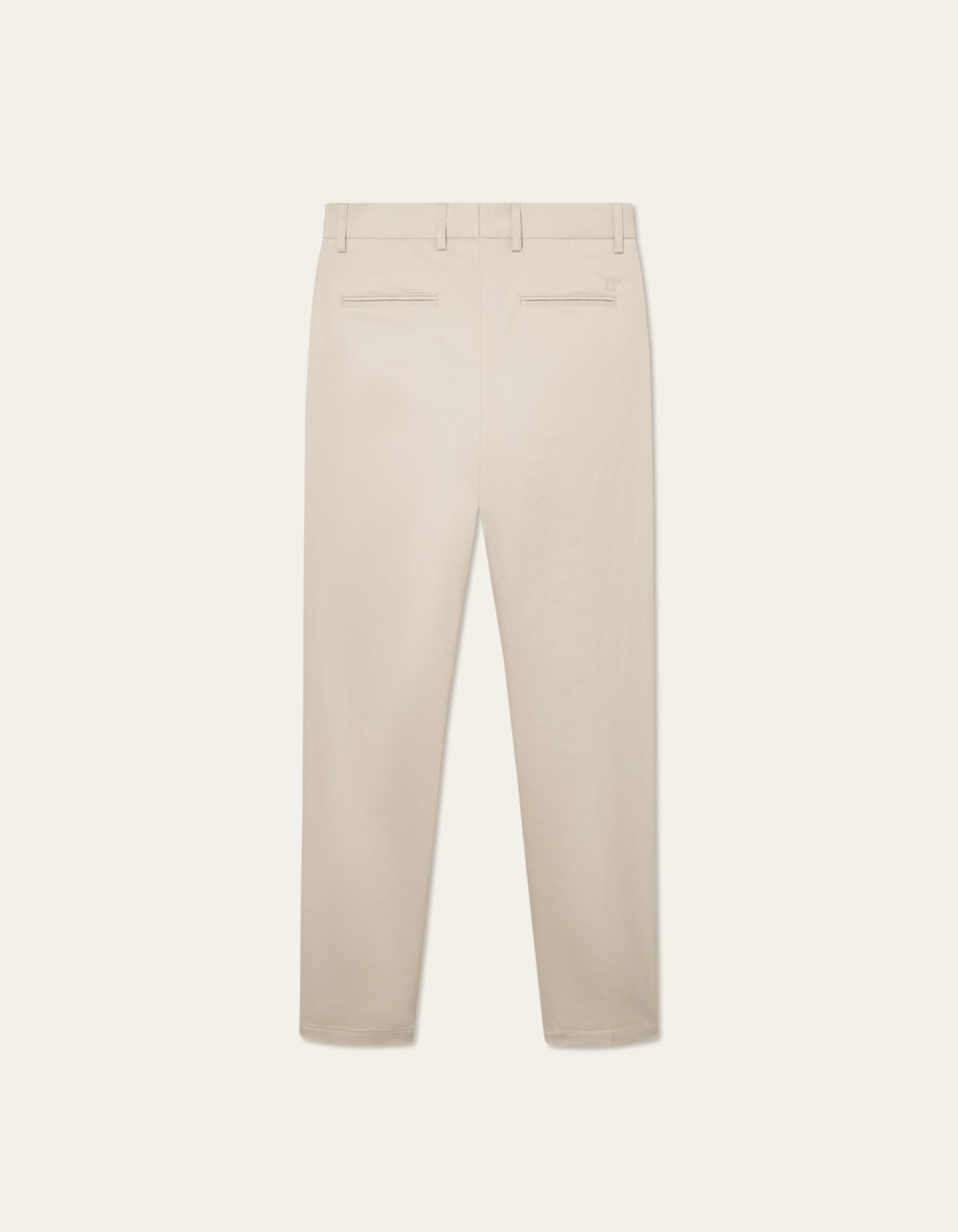 byxor chinos les deux como reg cotton light sand beige bomull stretch raka byxor pants