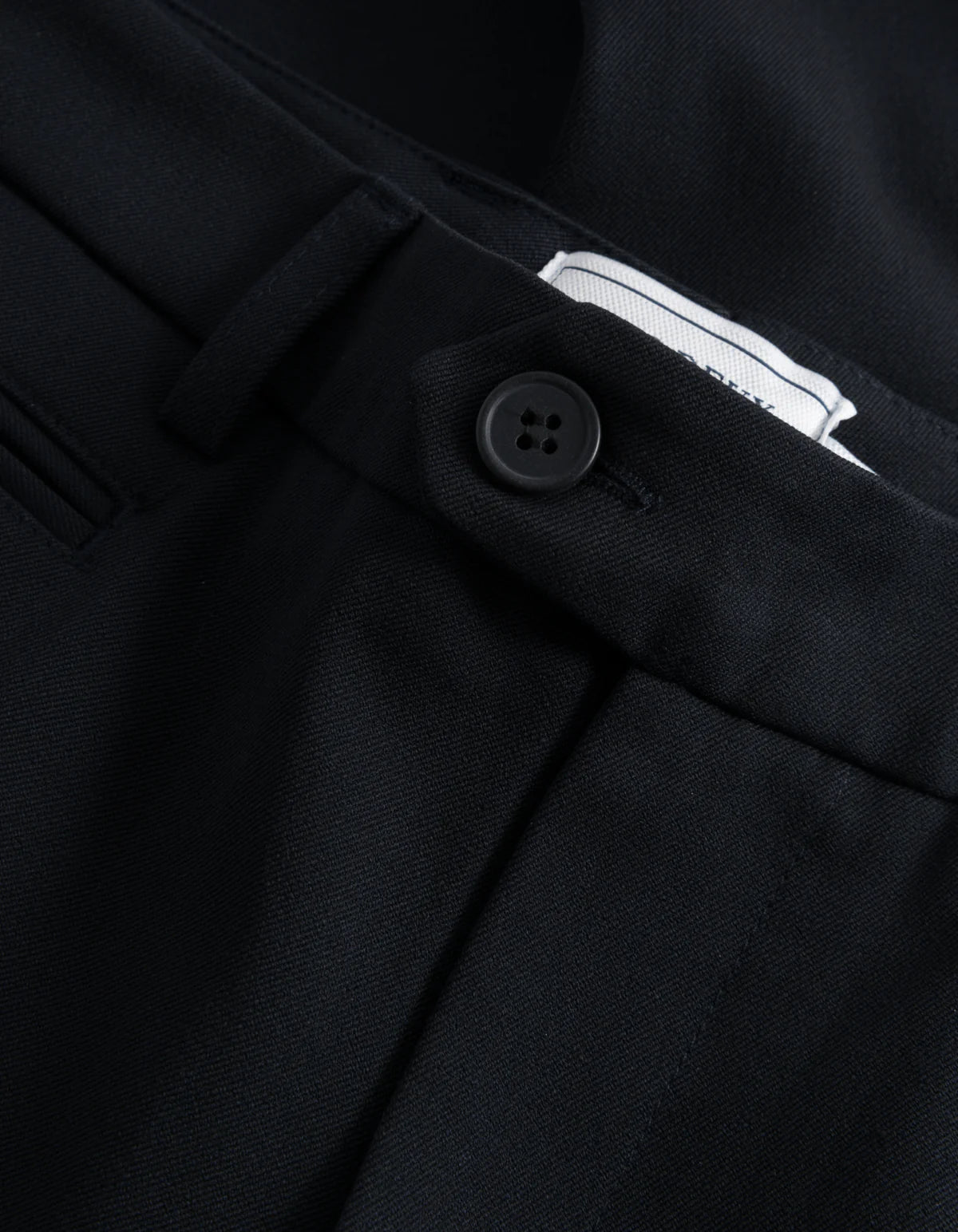 les deux como suit pants byxor stretch navy blå